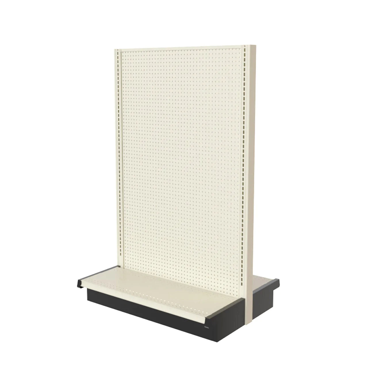 Lozier Gondola Island Starter, Beige White, 36W 60H 13D, Refurbished