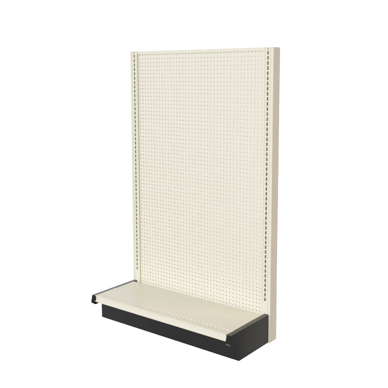 Lozier Single Sided Wall Starter, Beige White, 36W 60H 13D, Used