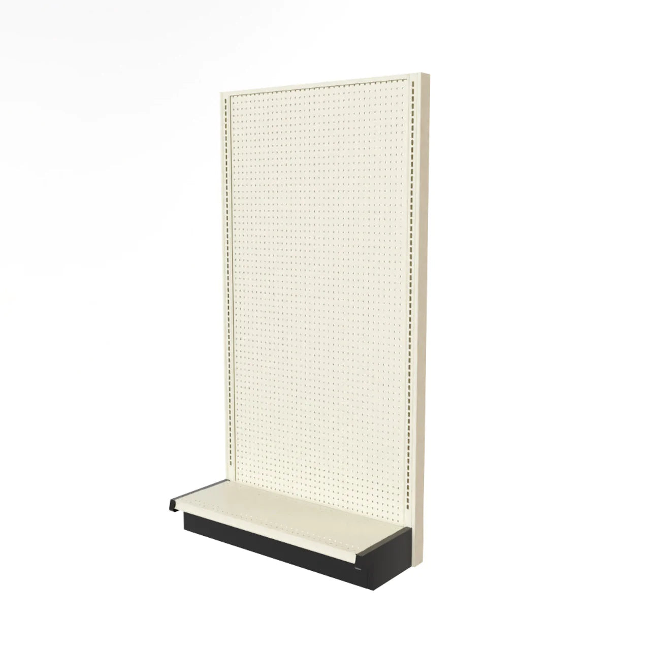 Lozier Single Sided Wall Starter, Beige White, 36W 72H 13D, New