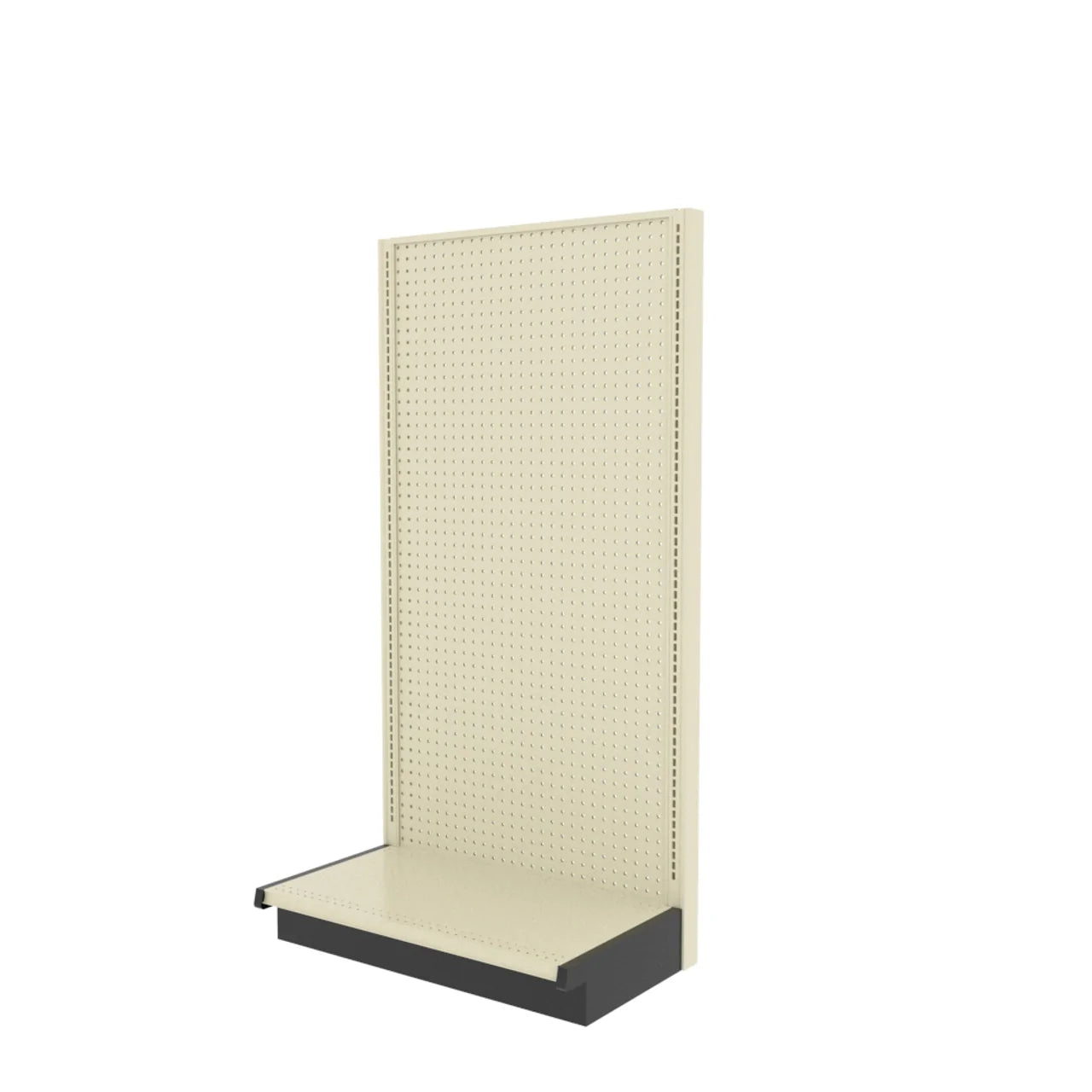 Lozier Single Sided Wall Starter, Beige White, 36W 72H 22D, New