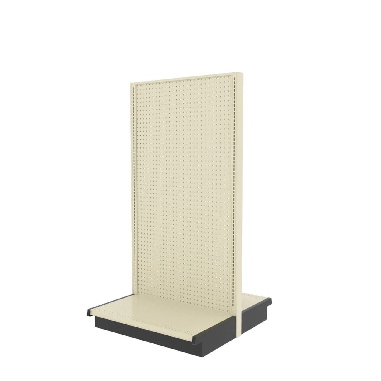 Lozier Gondola Island Starter, Beige White, 36W 72H 22D, New