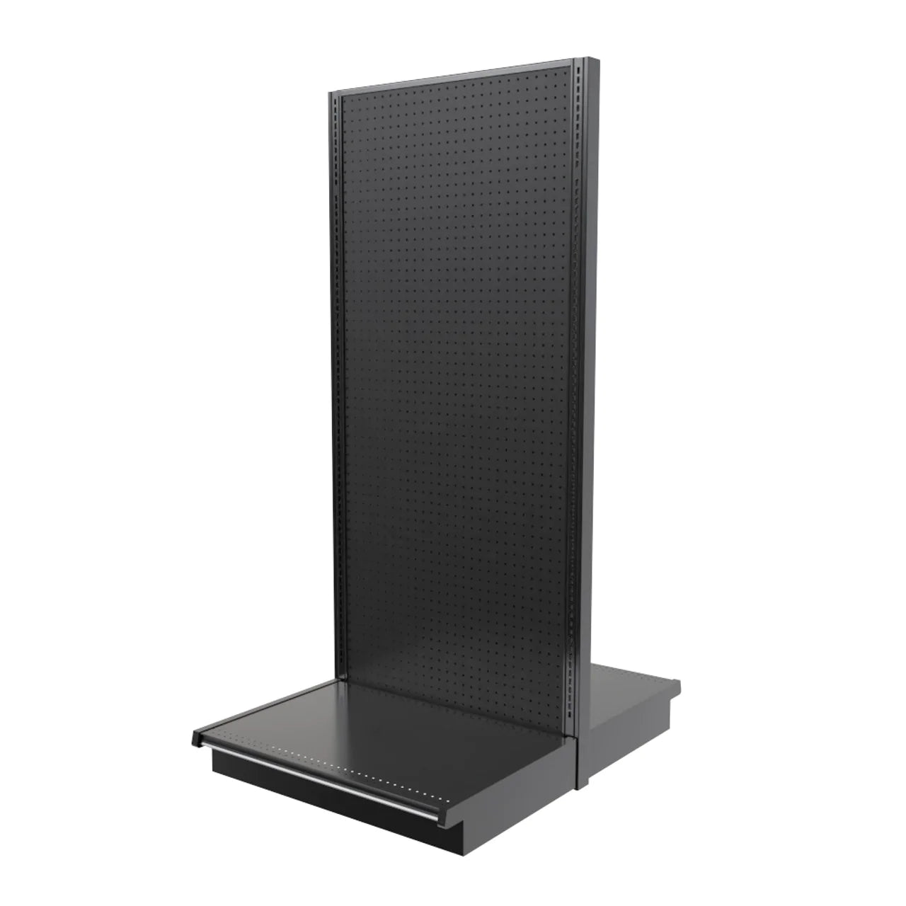 Lozier Gondola Island Starter, Black, 36W 84H 25D, Refurbished