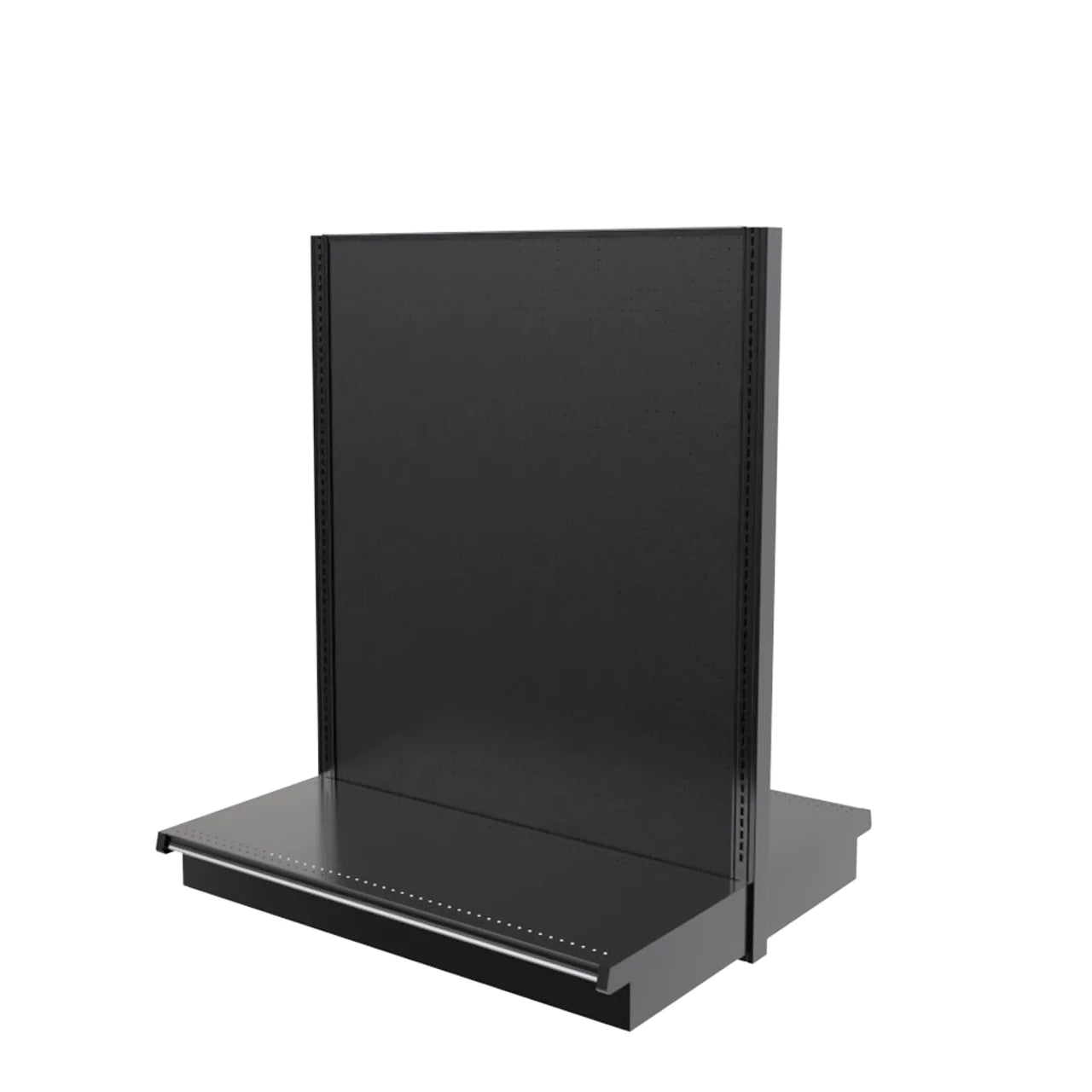 Lozier Gondola Island Starter, Black, 48W 60H 22D, Refurbished