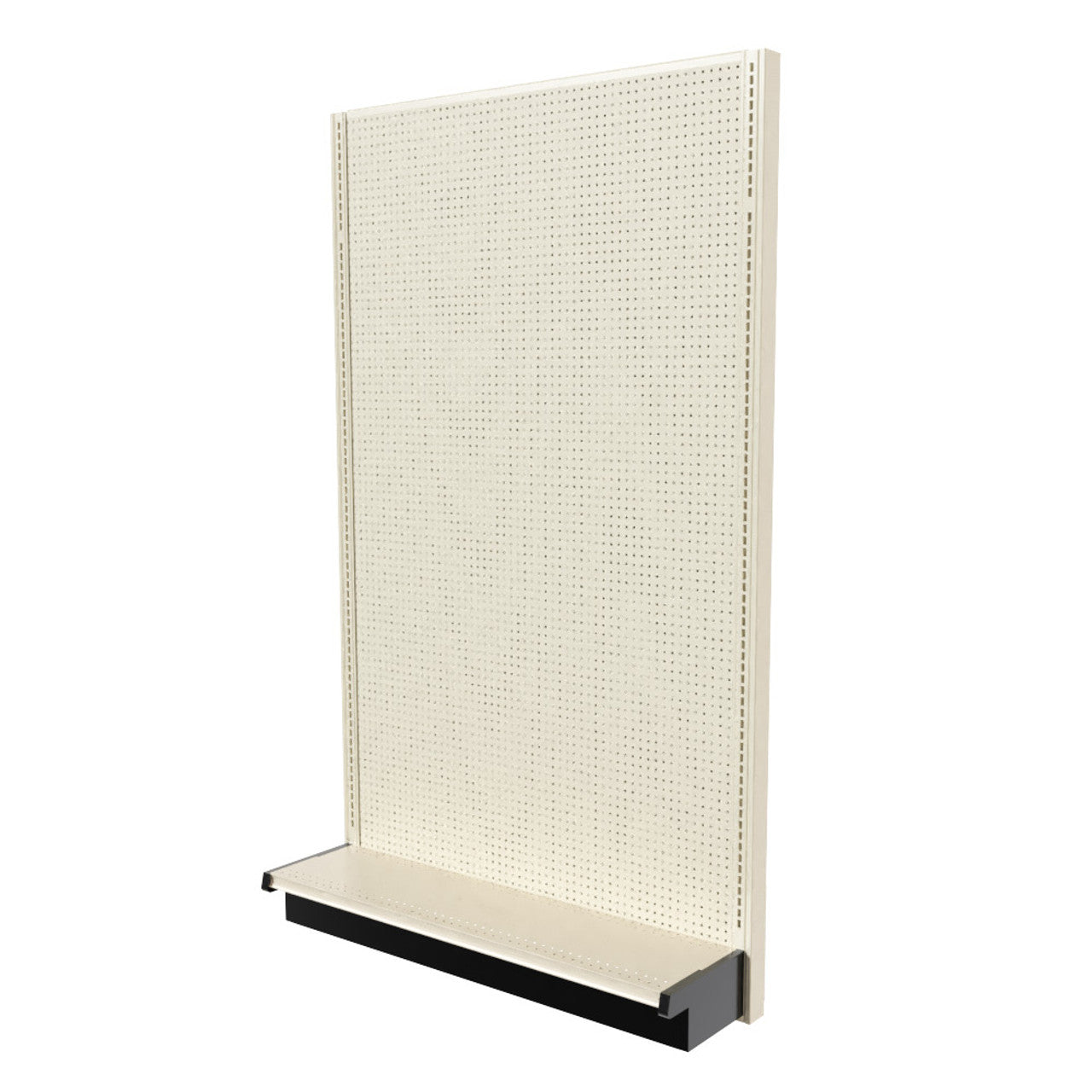 Lozier Single Sided Wall Starter, Beige White, 48W 84H 13D, Used