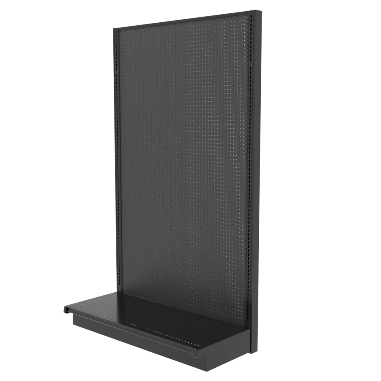Lozier Single Sided Wall Starter, Black, 48W 84H 19D, New