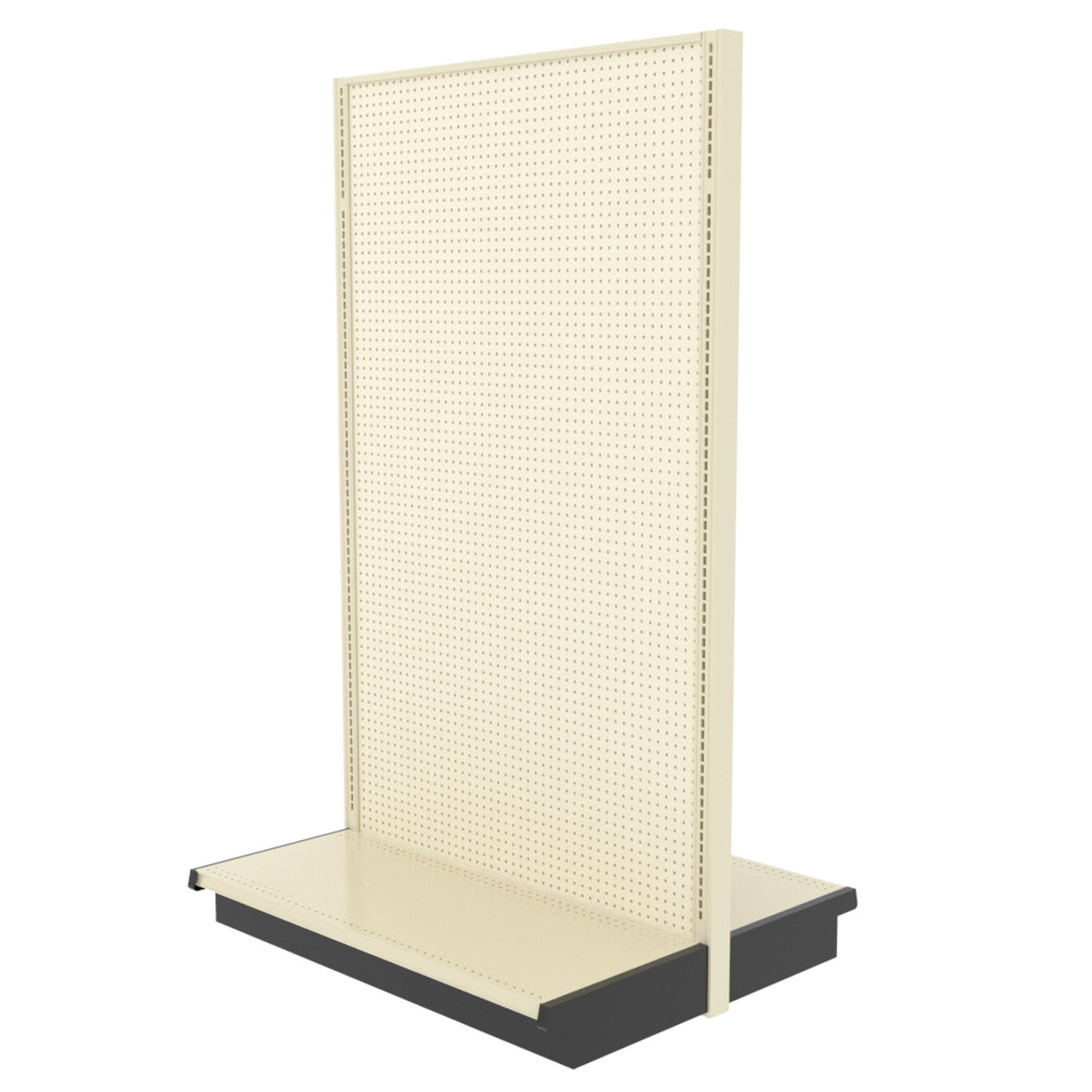 Lozier Gondola Island Starter, Beige White, 48W 84H 22D, Used