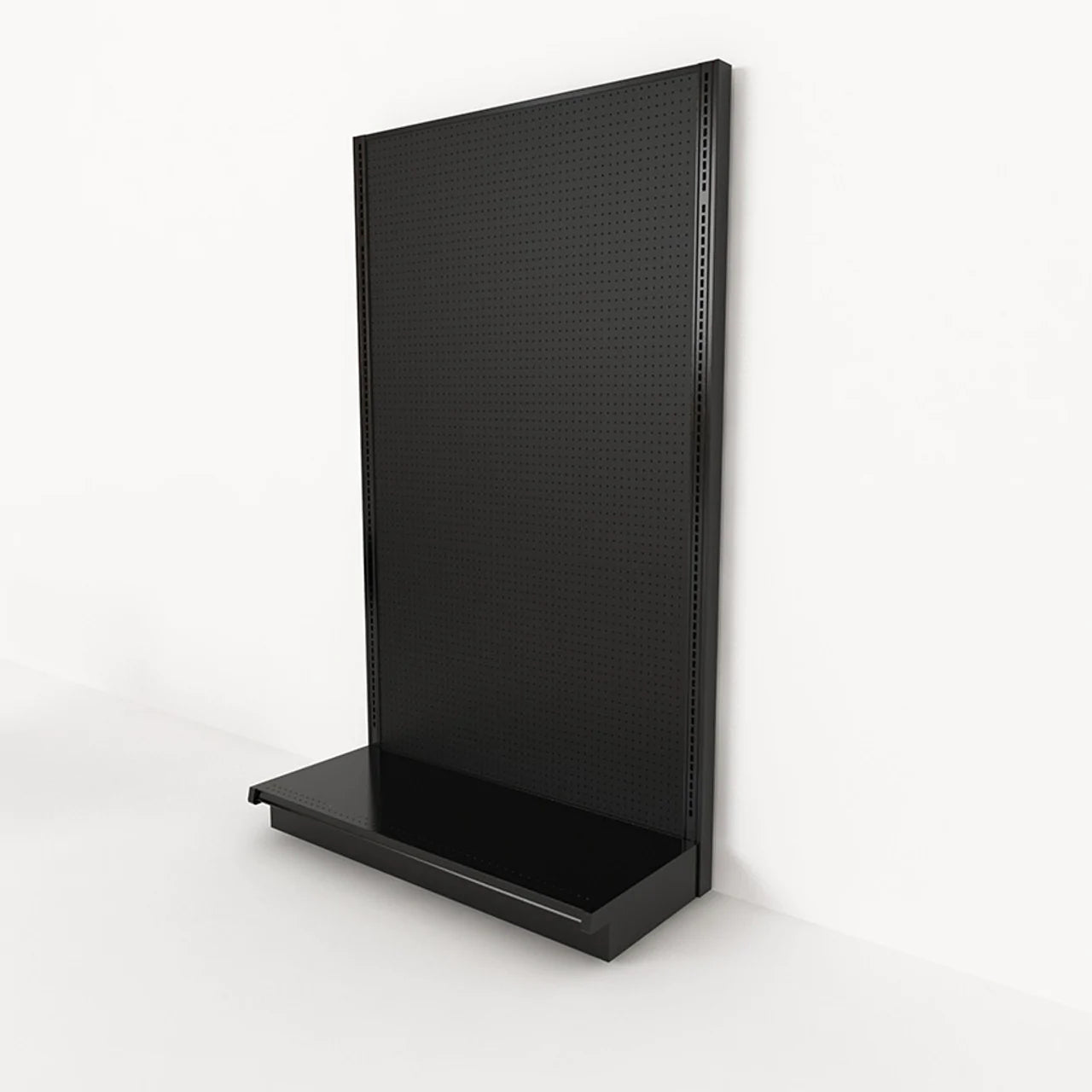 Lozier Single Sided Wall Starter, Black, 48W 84H 22D, New