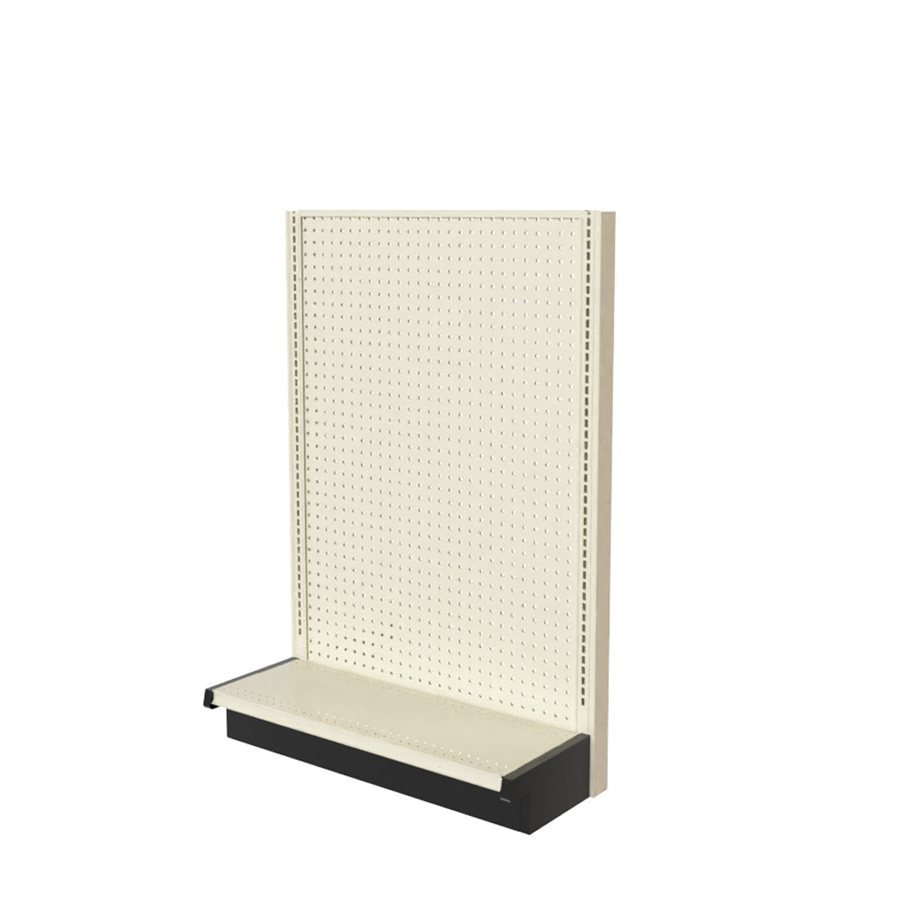 Lozier Single Sided Wall Starter, Beige White, 36W 54H 13D, Used