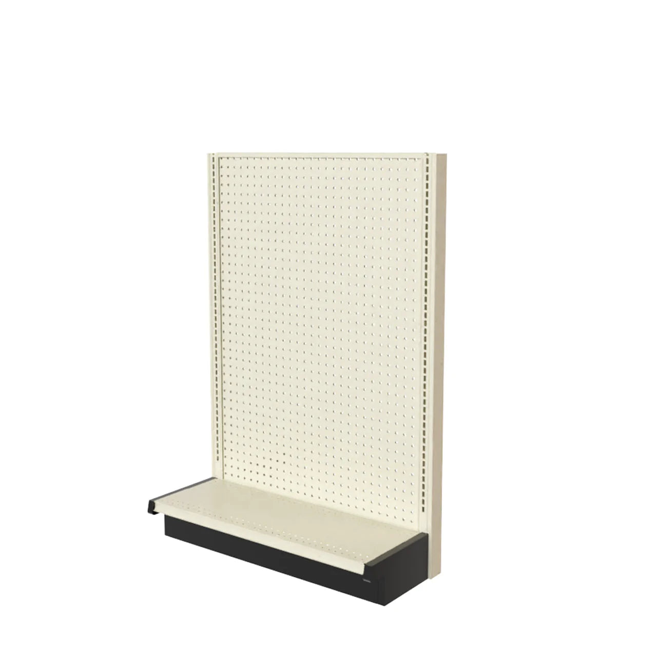 Lozier Single Sided Wall Starter, Beige White, 36W 54H 13D, Refurbished