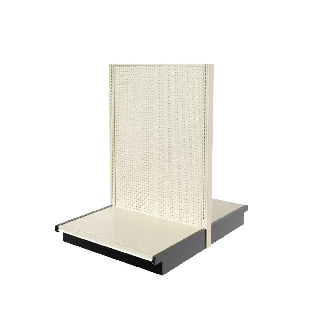 Lozier Gondola Island Starter, Beige White, 36W 54H 25D, Used