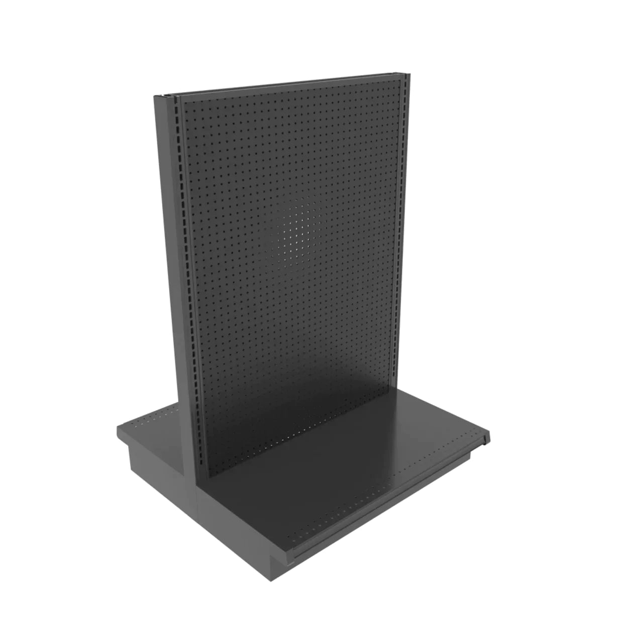 Lozier Gondola Island Add-On, Black, 36W 54H 22D, Refurbished