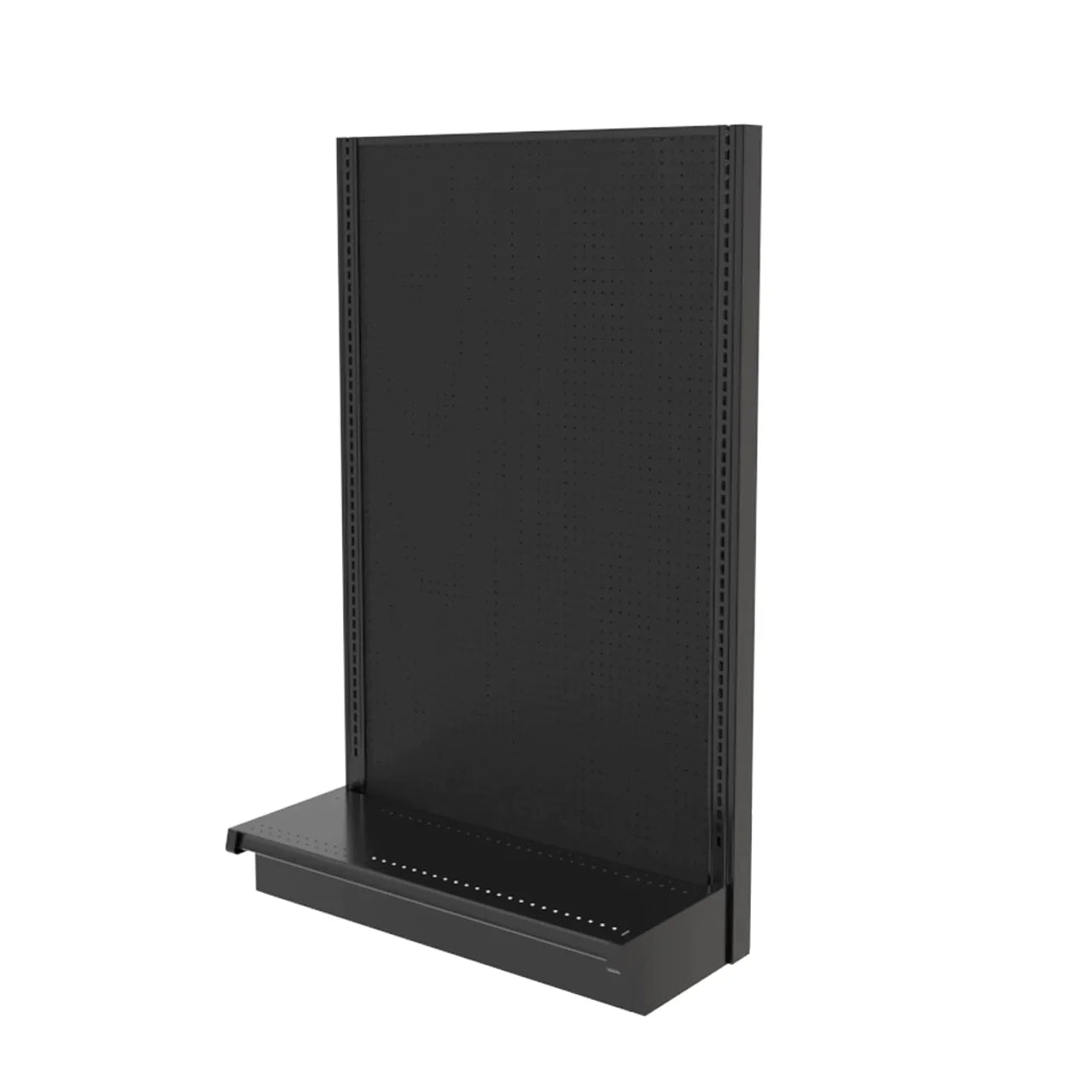 Lozier Single Sided Wall Add-On, Black, 36W 60H 13D, New