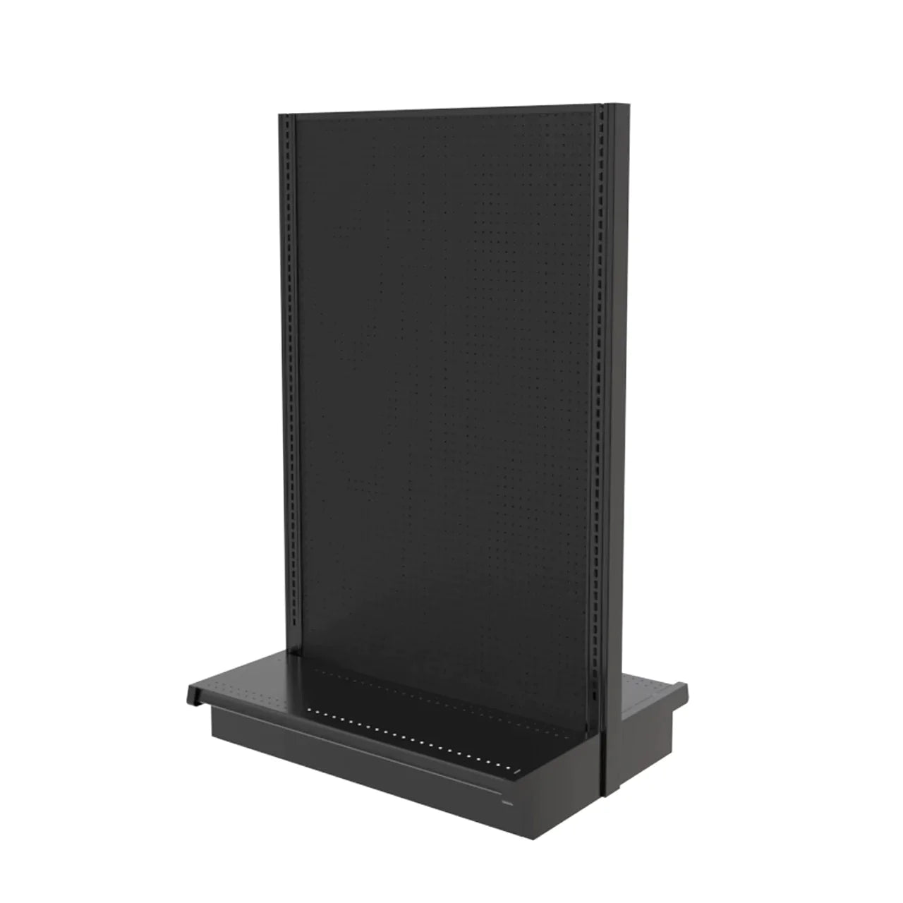 Lozier Gondola Island Add-On, Black, 36W 60H 13D, Refurbished