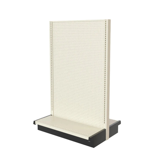 Lozier Gondola Island Add-On, Beige White, 36W 60H 13D, Used