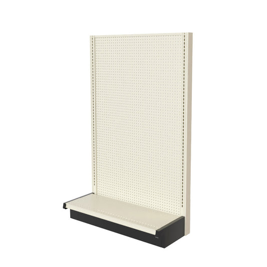 Lozier Single Sided Wall Starter, Beige White, 36W 60H 13D, Used