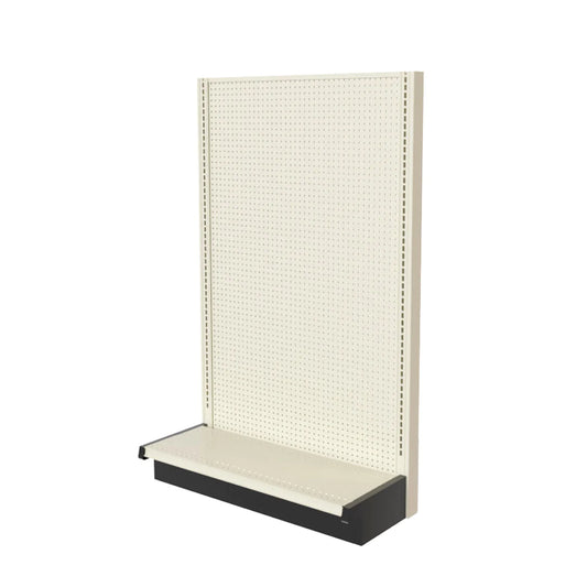 Lozier Single Sided Wall Starter, Beige White, 36W 60H 13D, Refurbished