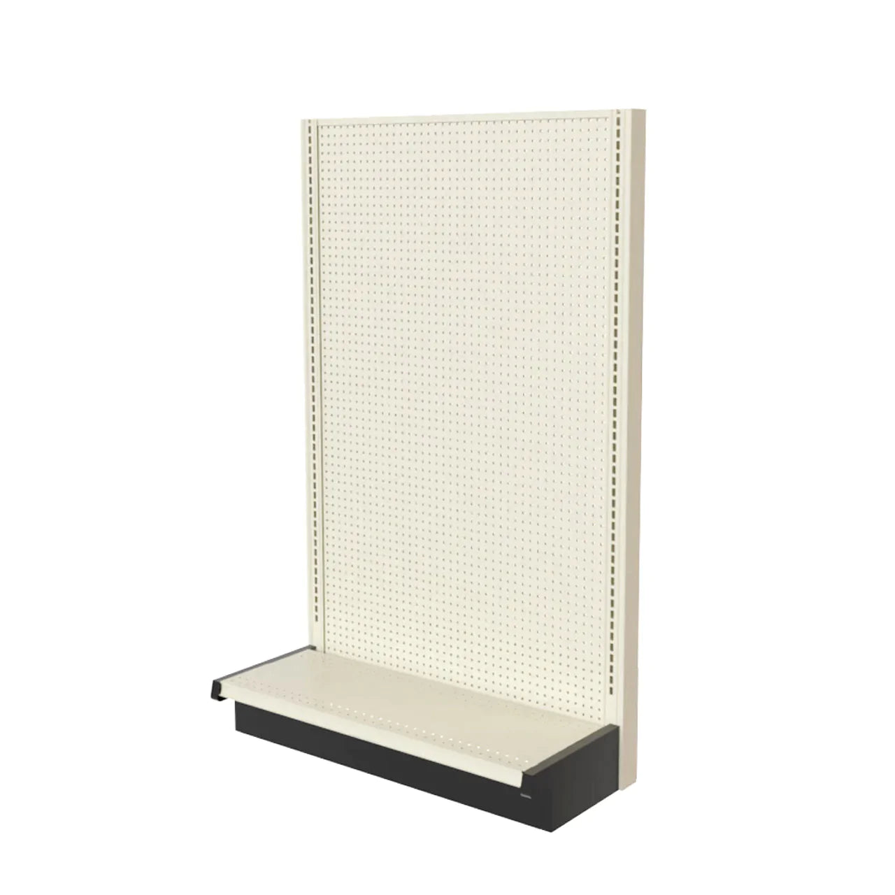 Lozier Single Sided Wall Add-On, Beige White, 36W 60H 13D, New