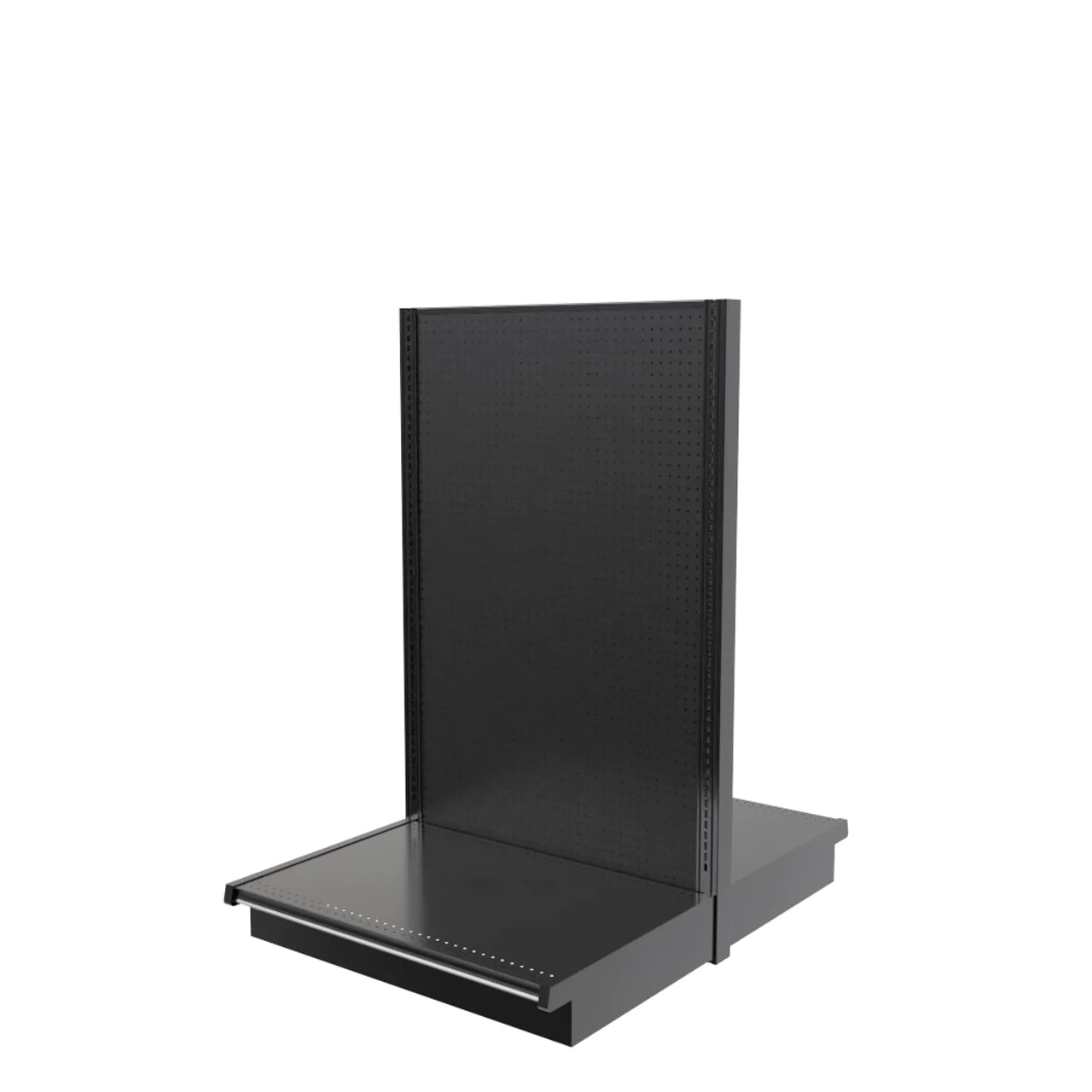 Lozier Gondola Island Starter, Black, 36W 60H 25D, Refurbished