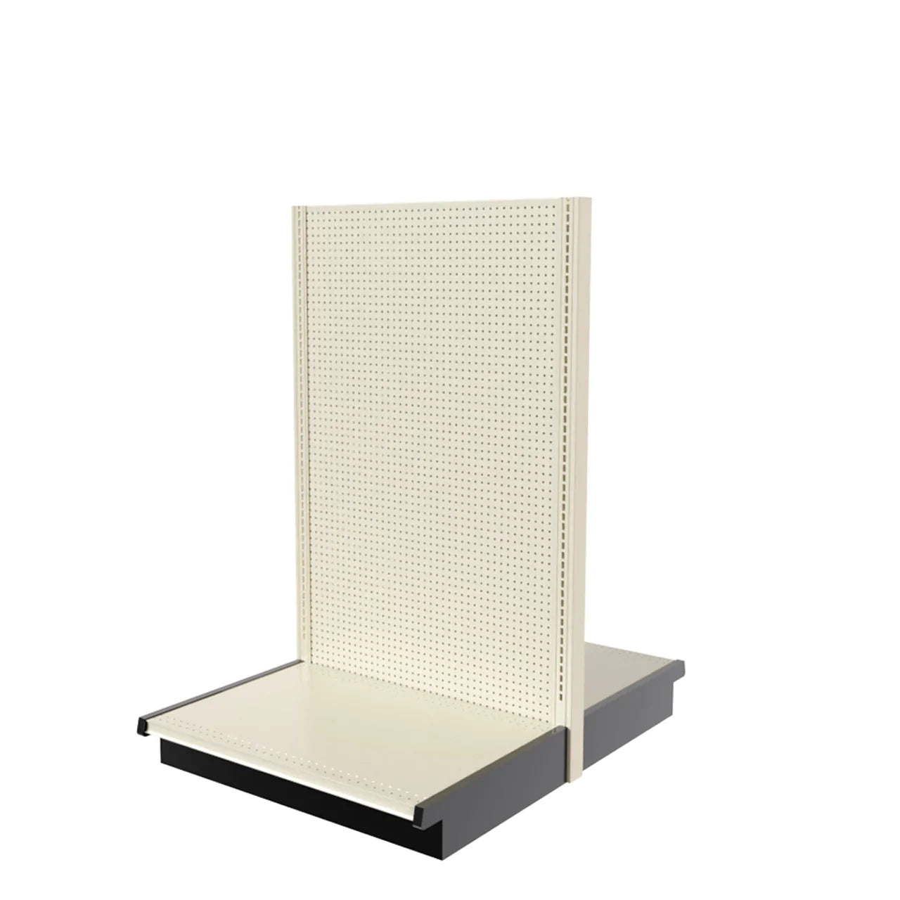 Lozier Gondola Island Starter, Beige White, 36W 60H 25D, New