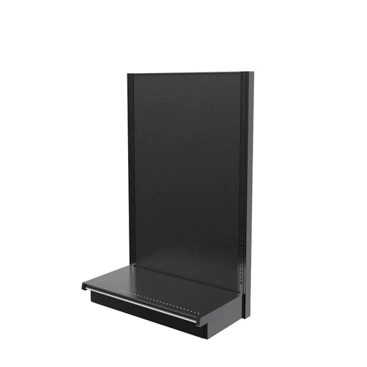 Lozier Single Sided Wall Starter, Black, 36W 60H 16D, New