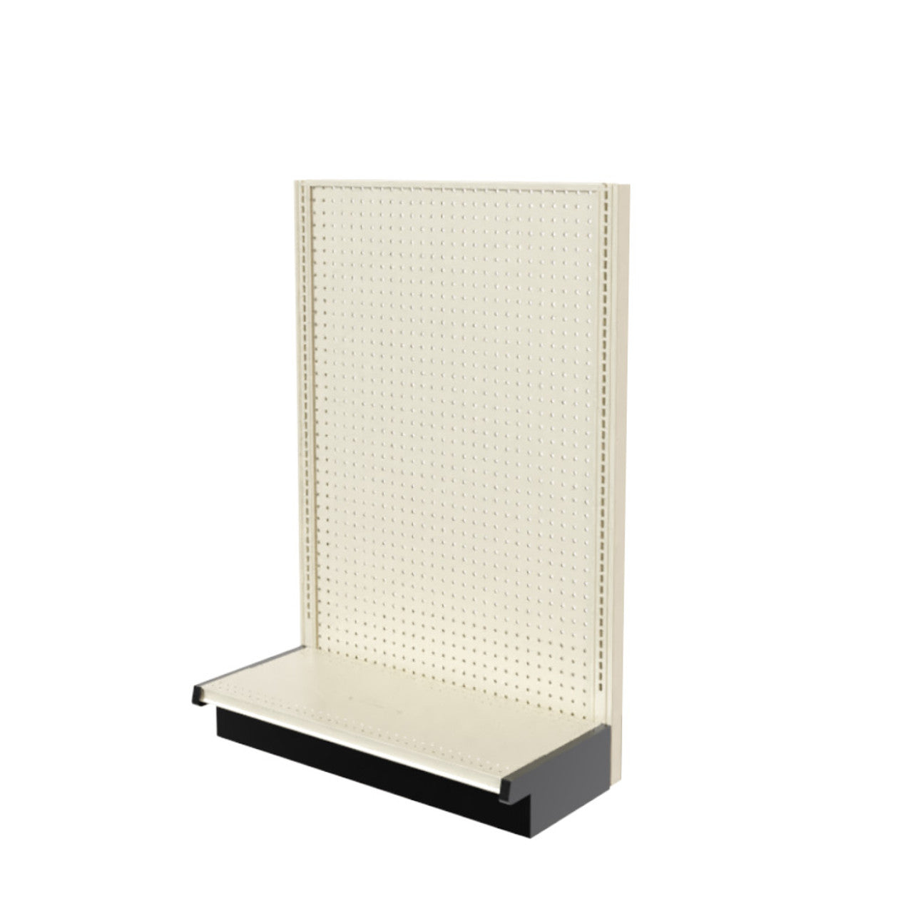 Lozier Single Sided Wall Starter, Beige White, 36W 60H 16D, Used