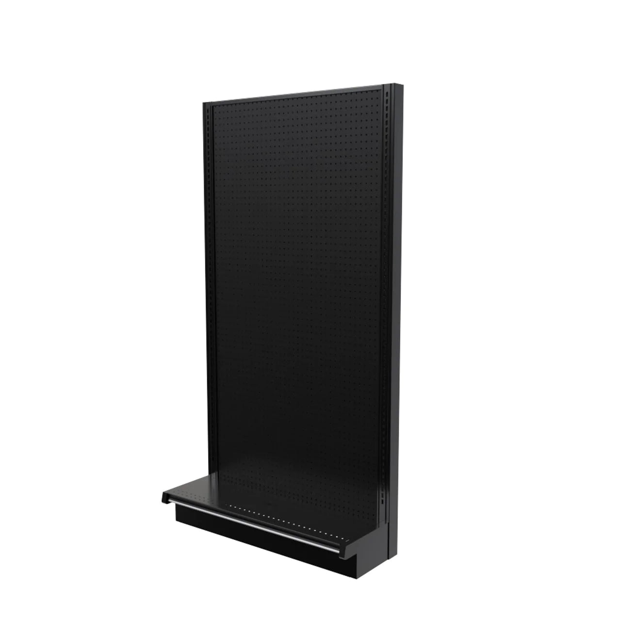 Lozier Single Sided Wall Starter, Black, 36W 72H 13D, Refurbished