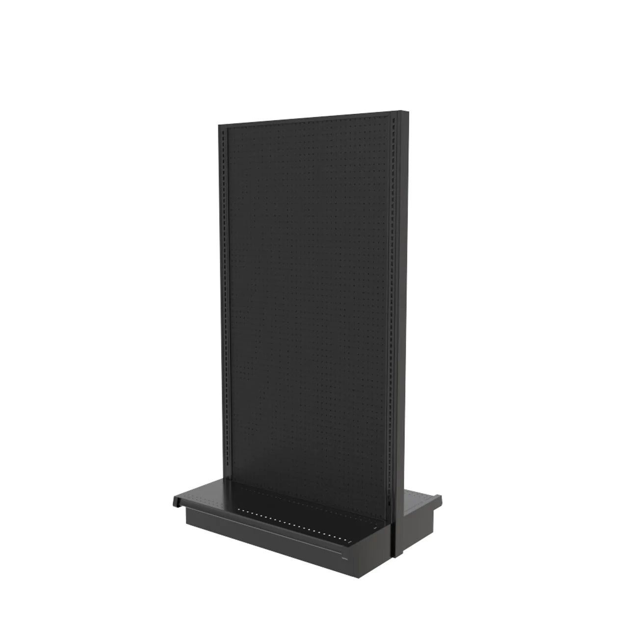 Lozier Gondola Island Starter, Black, 36W 72H 13D, Refurbished