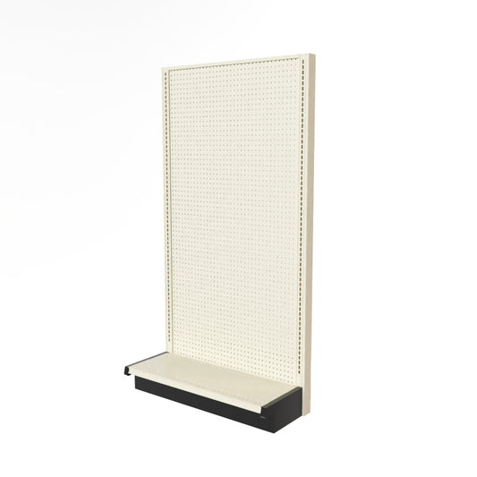 Lozier Single Sided Wall Starter, Beige White, 36W 72H 13D, Used