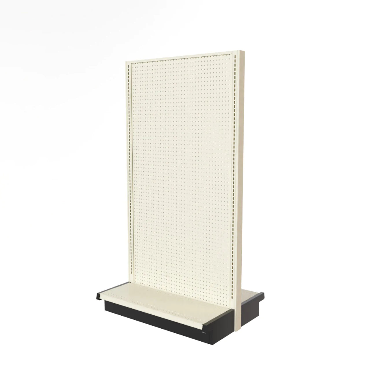 Lozier Gondola Island Starter, Beige White, 36W 72H 13D, Refurbished