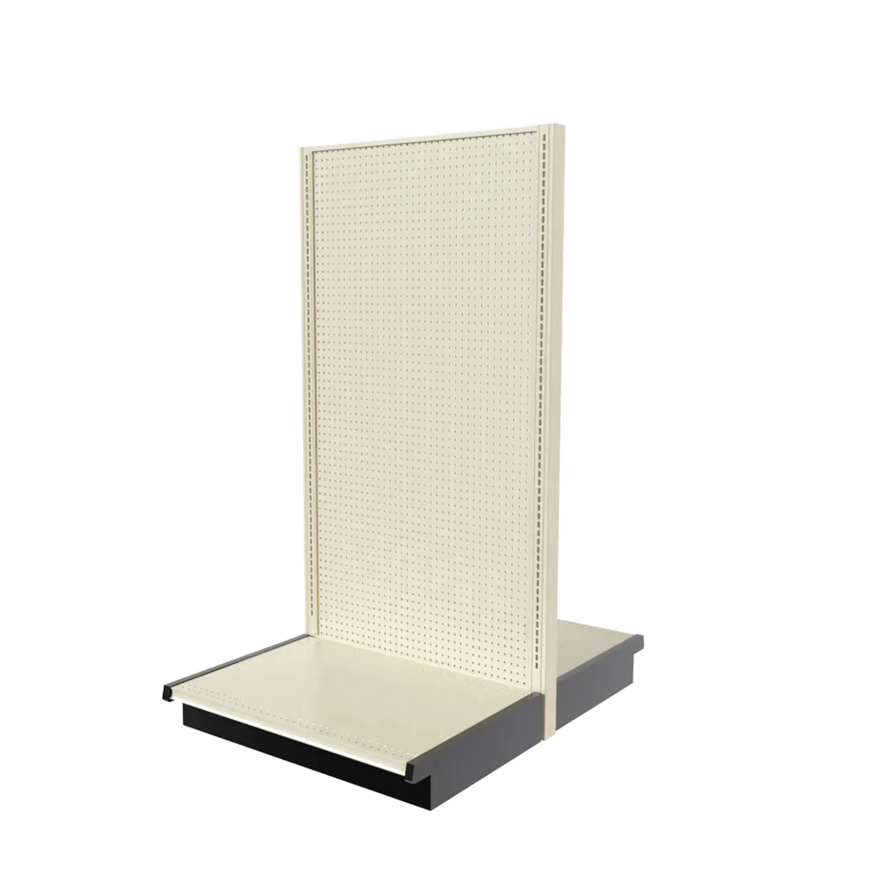 Lozier Gondola Island Add-On, Beige White, 36W 72H 25D, Refurbished