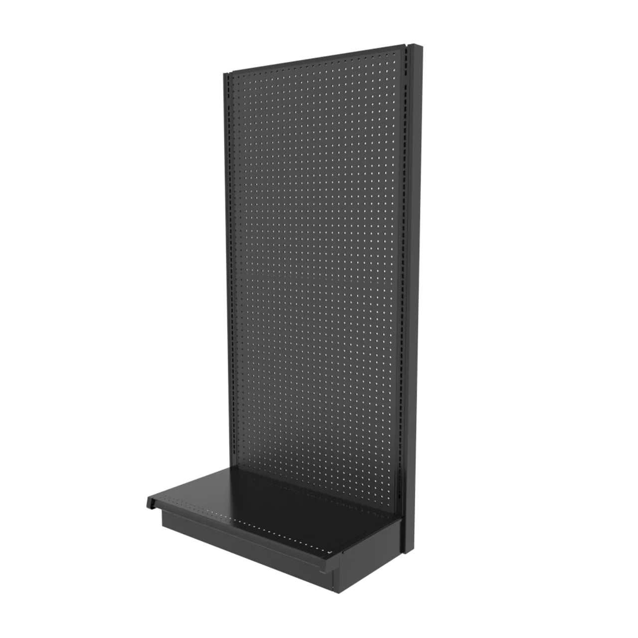Lozier Single Sided Wall Starter, Black, 36W 72H 22D, New