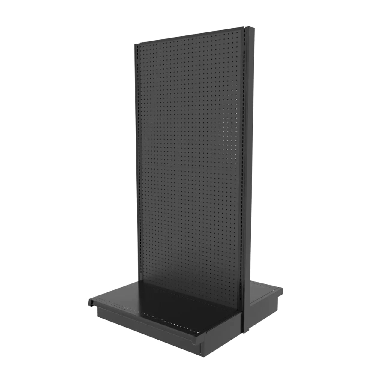 Lozier Gondola Island Add-On, Black, 36W 72H 19D, Refurbished