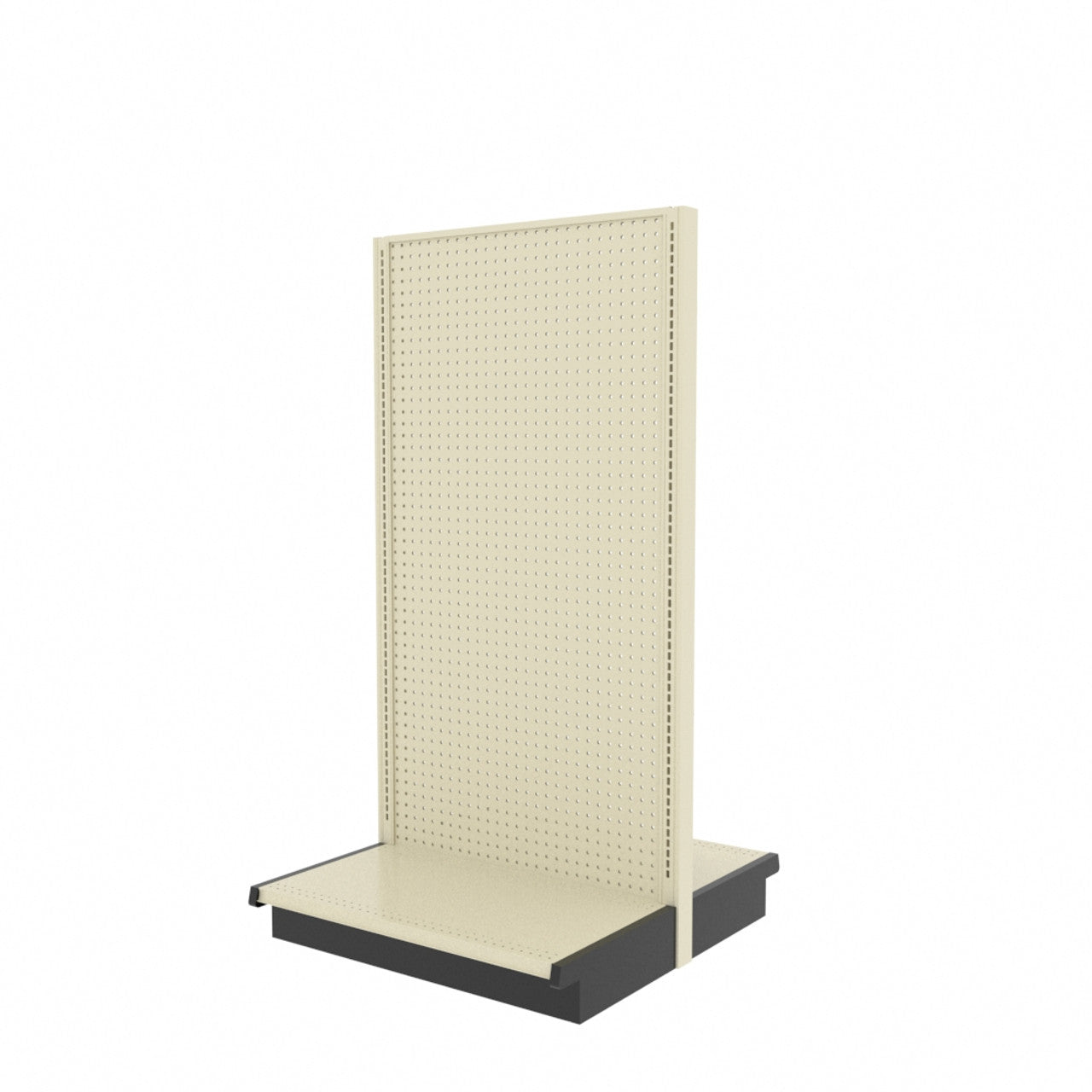 Lozier Gondola Island Starter, Beige White, 36W 72H 16D, Used