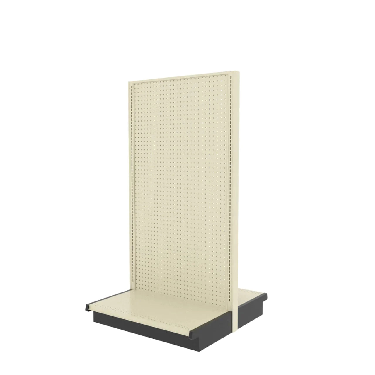 Lozier Gondola Island Add-On, Beige White, 36W 72H 22D, New