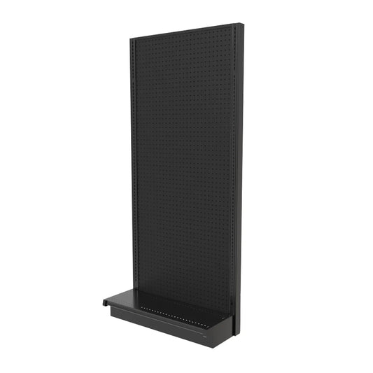 Lozier Single Sided Wall Starter, Black, 36W 84H 13D, New
