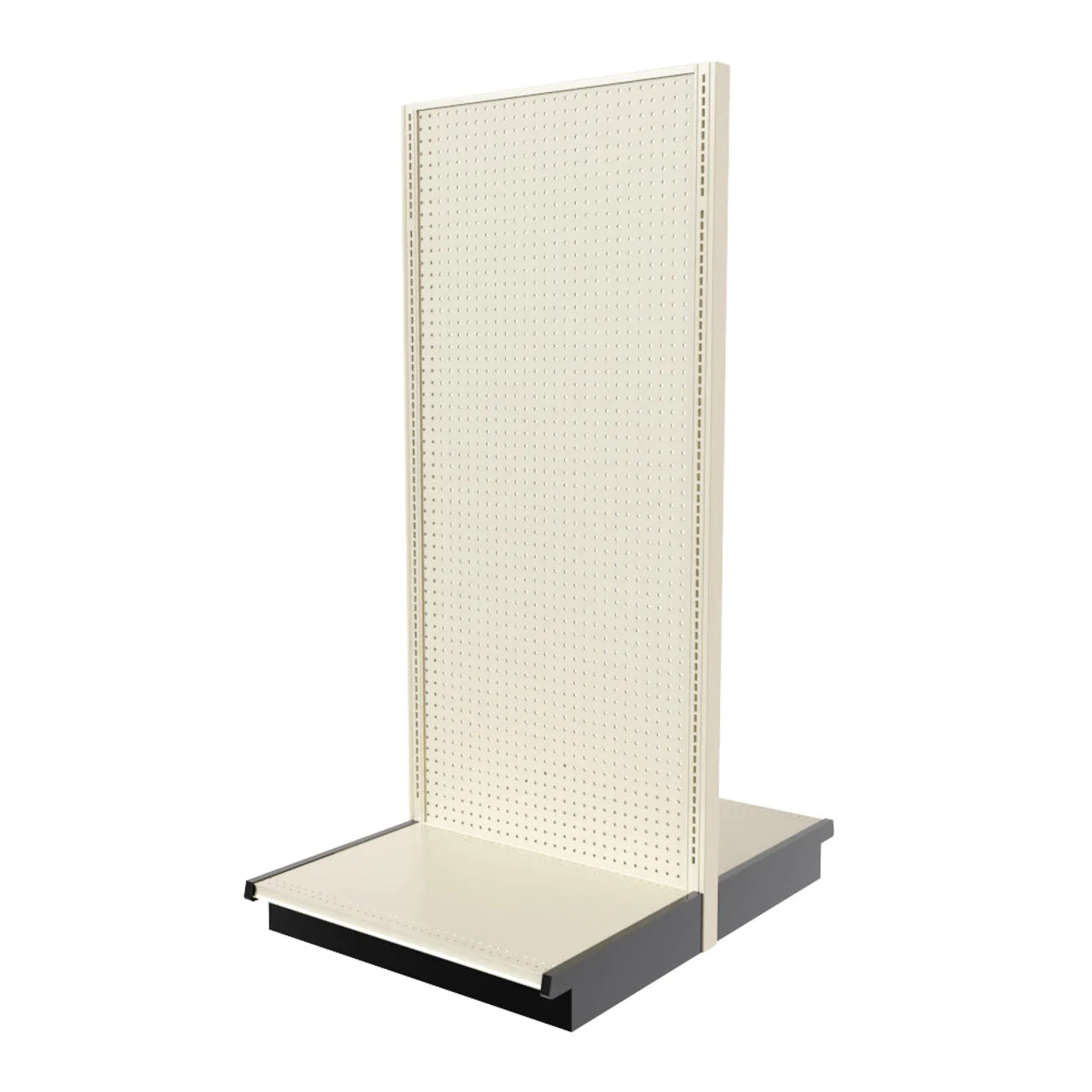 Lozier Gondola Island Starter, Beige White, 36W 84H 25D, New