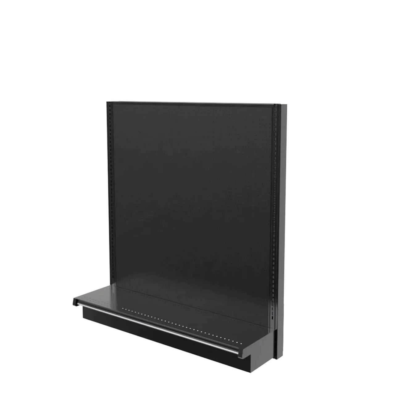 Lozier Single Sided Wall Add-On, Black, 48W 54H 13D, New
