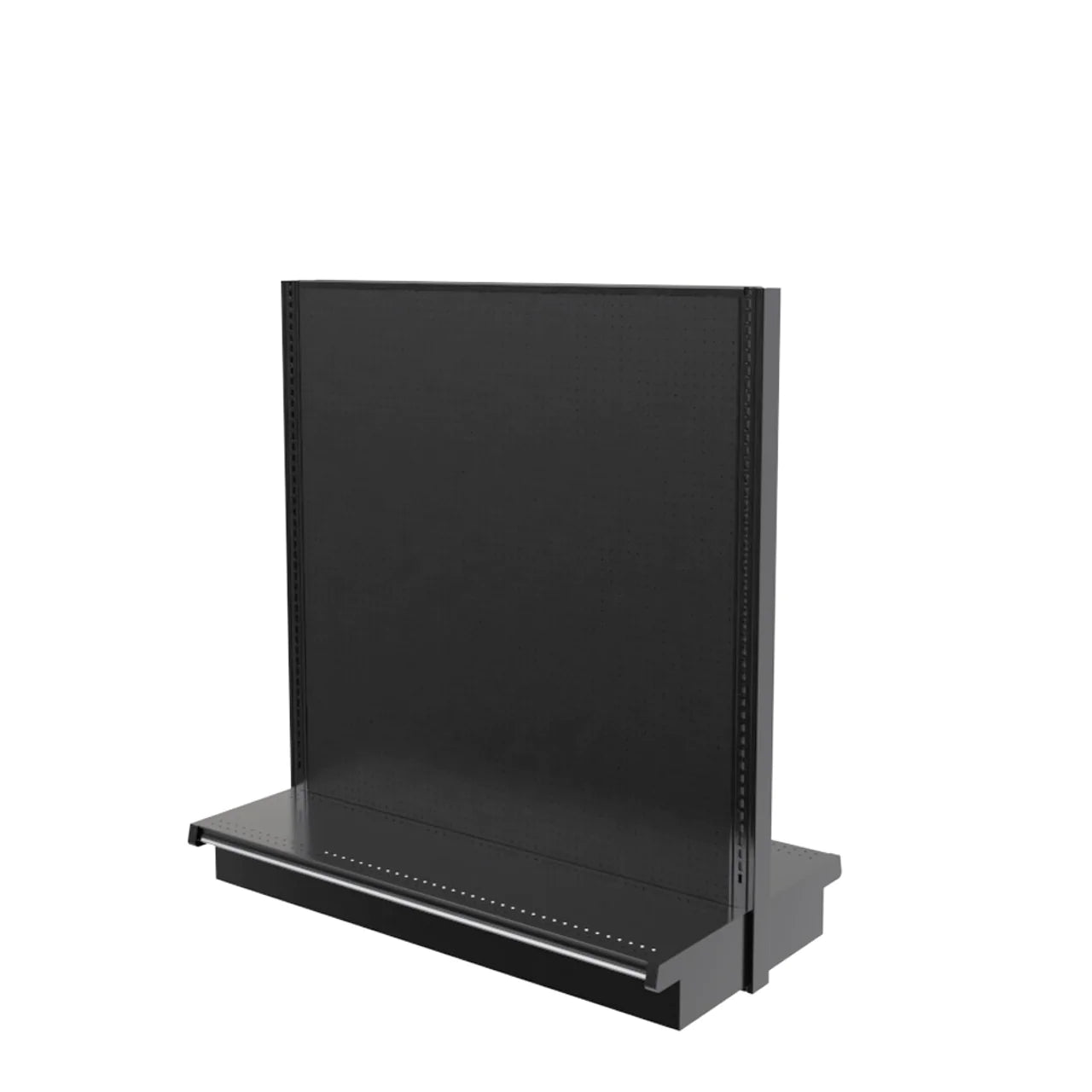 Lozier Gondola Island Starter, Black, 48W 54H 13D, Refurbished