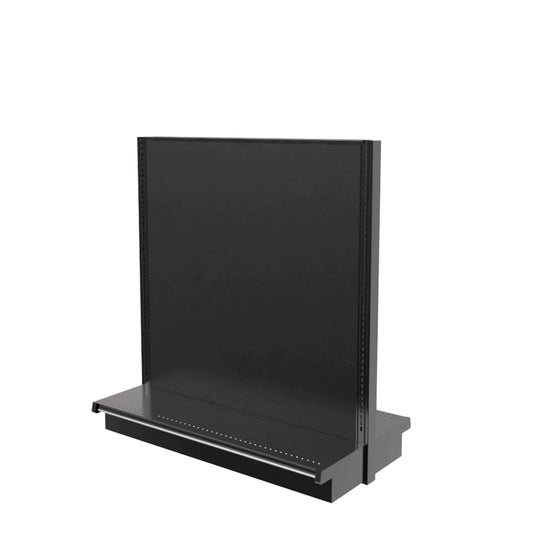Lozier Gondola Island Add-On, Black, 48W 54H 13D, New