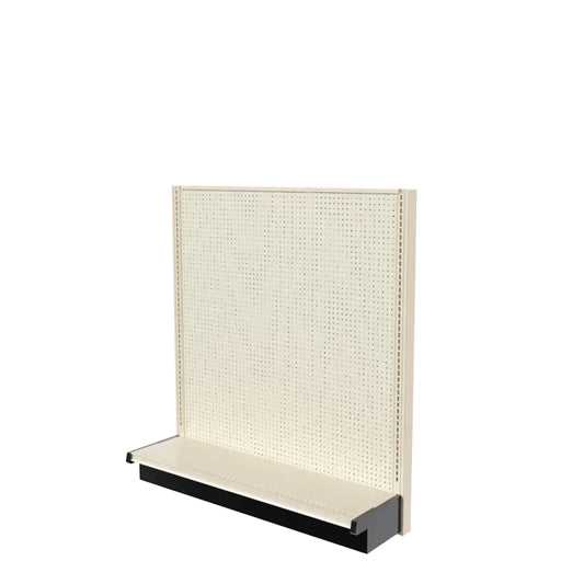 Lozier Single Sided Wall Add-On, Beige White, 48W 60H 13D, New