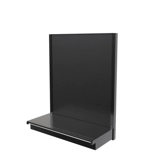 Lozier Single Sided Wall Starter, Black, 48W 60H 22D, New