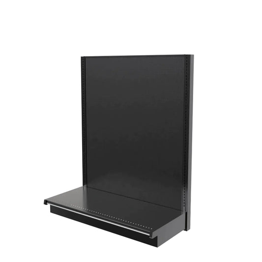 Lozier Single Sided Wall Add-On, Black, 48W 60H 22D, New