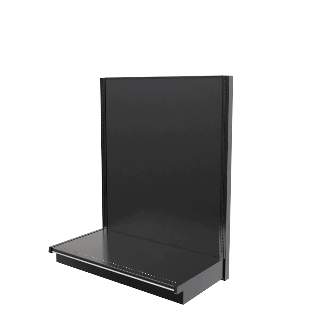 Lozier Single Sided Wall Add-On, Black, 48W 60H 25D, Refurbished