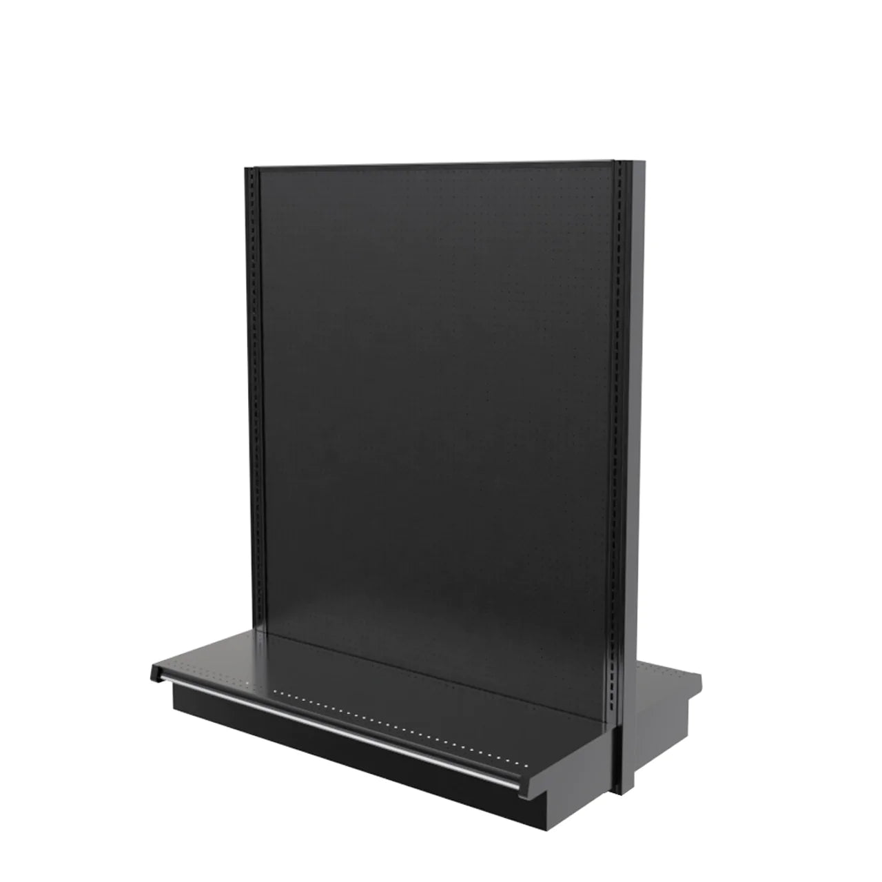 Lozier Gondola Island Add-On, Black, 48W 60H 16D, Used