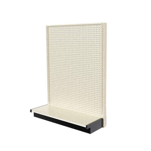Lozier Single Sided Wall Starter, Beige White, 48W 60H 19D, Used