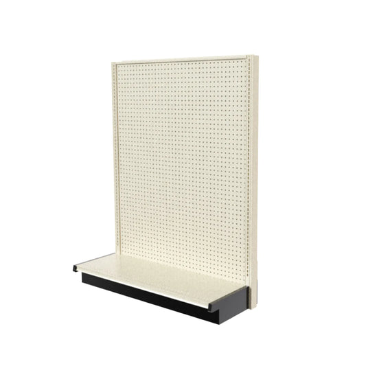 Lozier Single Sided Wall Starter, Beige White, 48W 60H 19D, Refurbished