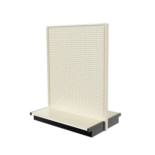 Lozier Gondola Island Starter, Beige White, 48W 60H 16D, Used