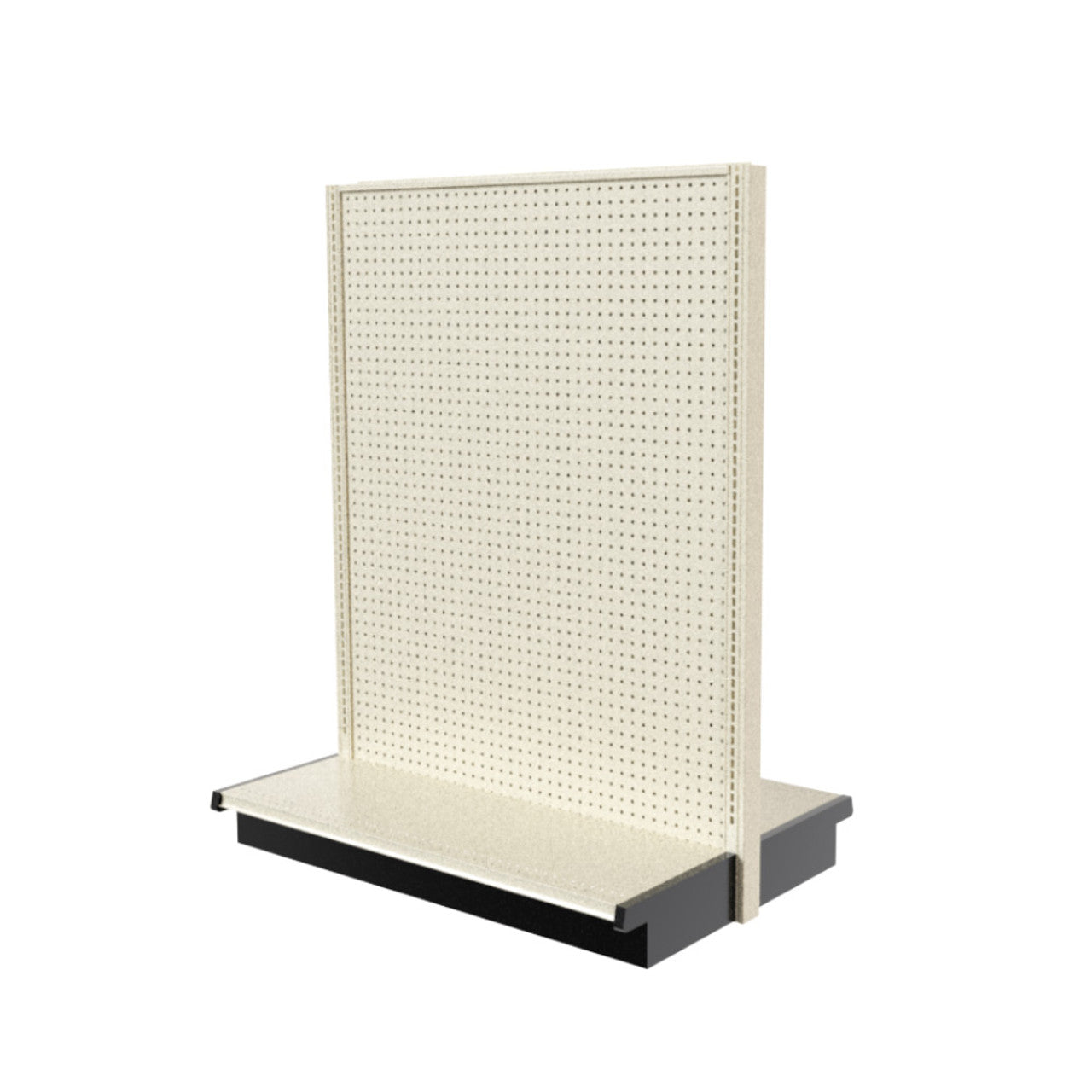 Lozier Gondola Island Starter, Beige White, 48W 60H 19D, Used