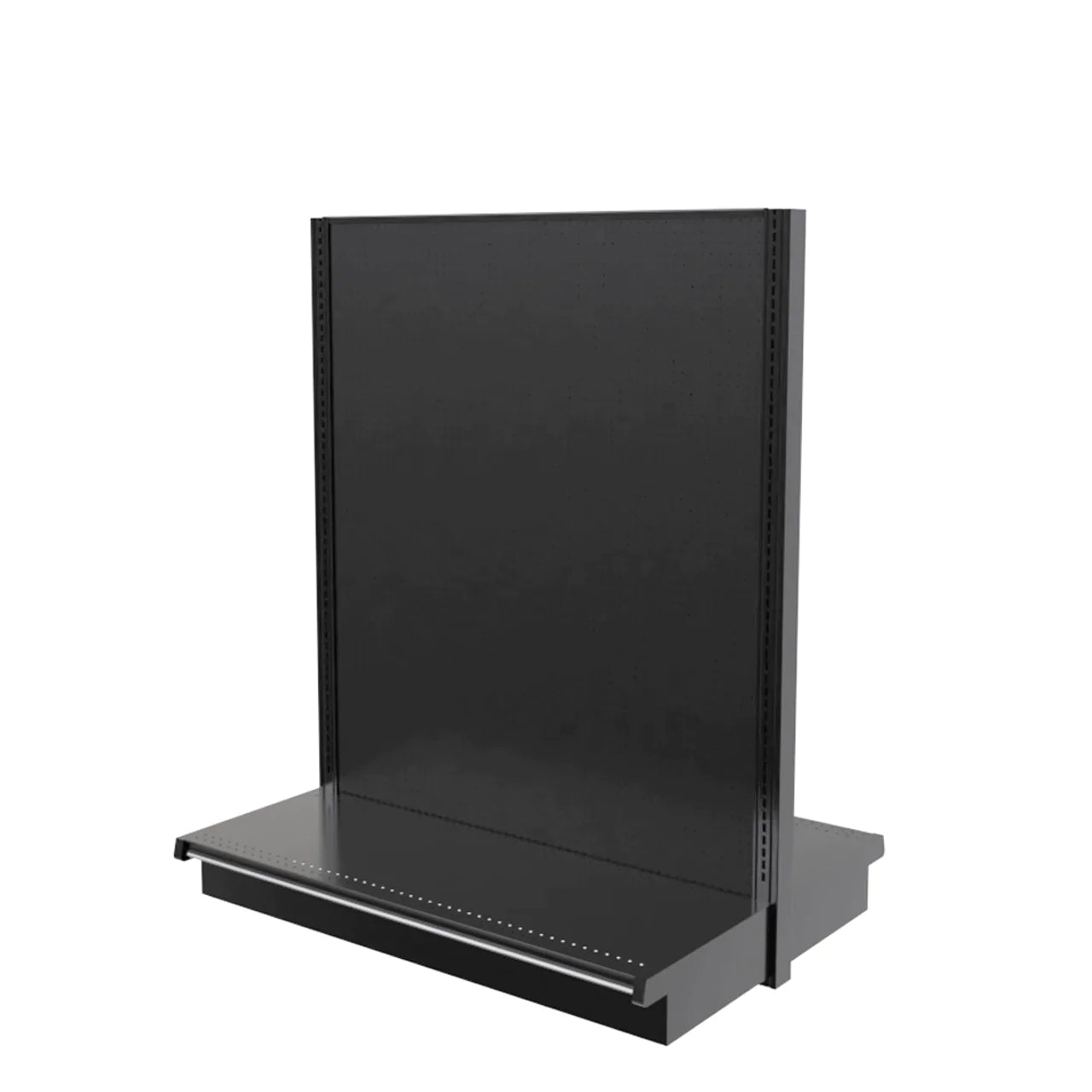 Lozier Gondola Island Add-On, Black, 48W 60H 19D, Refurbished