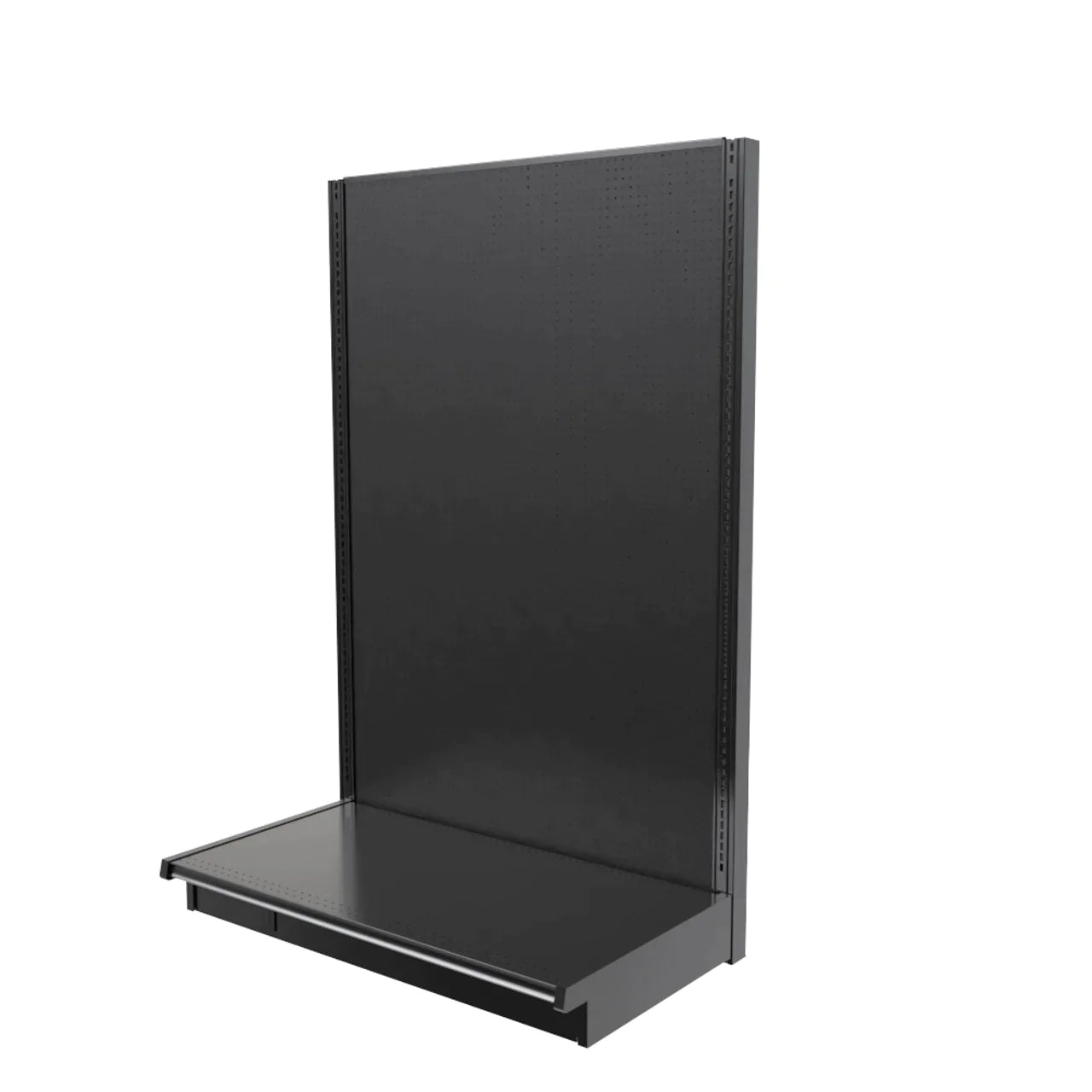 Lozier Single Sided Wall Add-On, Black, 48W 72H 25D, New